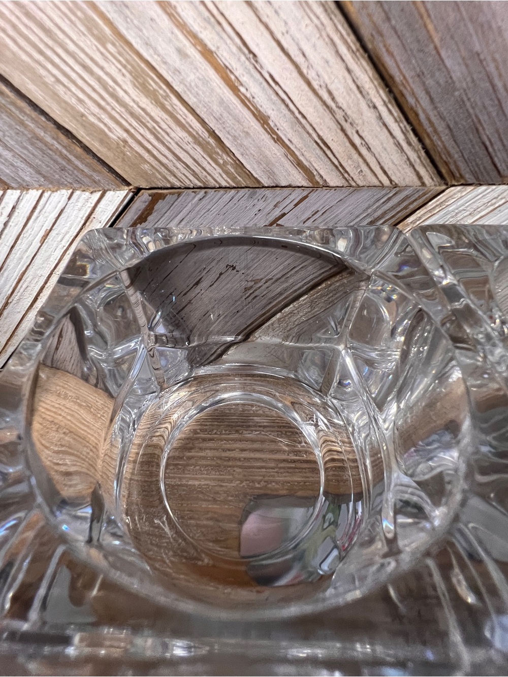 Crystal Candle Holders, Bathroom Organizers - set of 2 - Picture 2 of 3